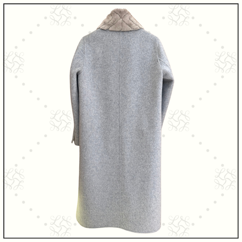 CASHMERE & SABLE COAT