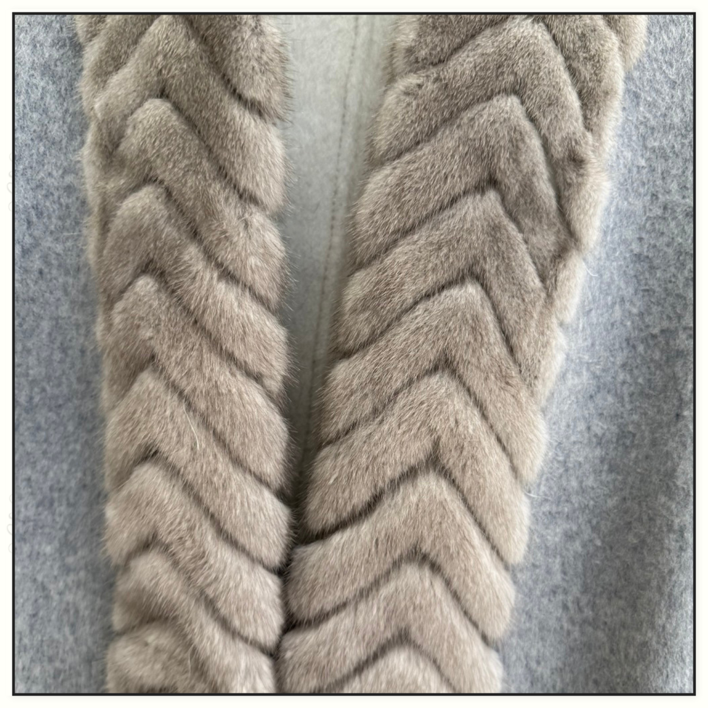 CASHMERE & SABLE COAT