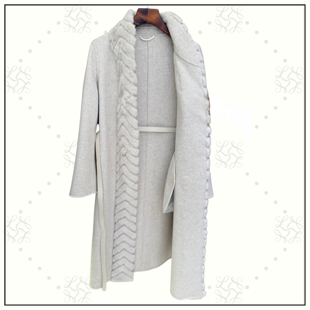 CASHMERE & SABLE COAT
