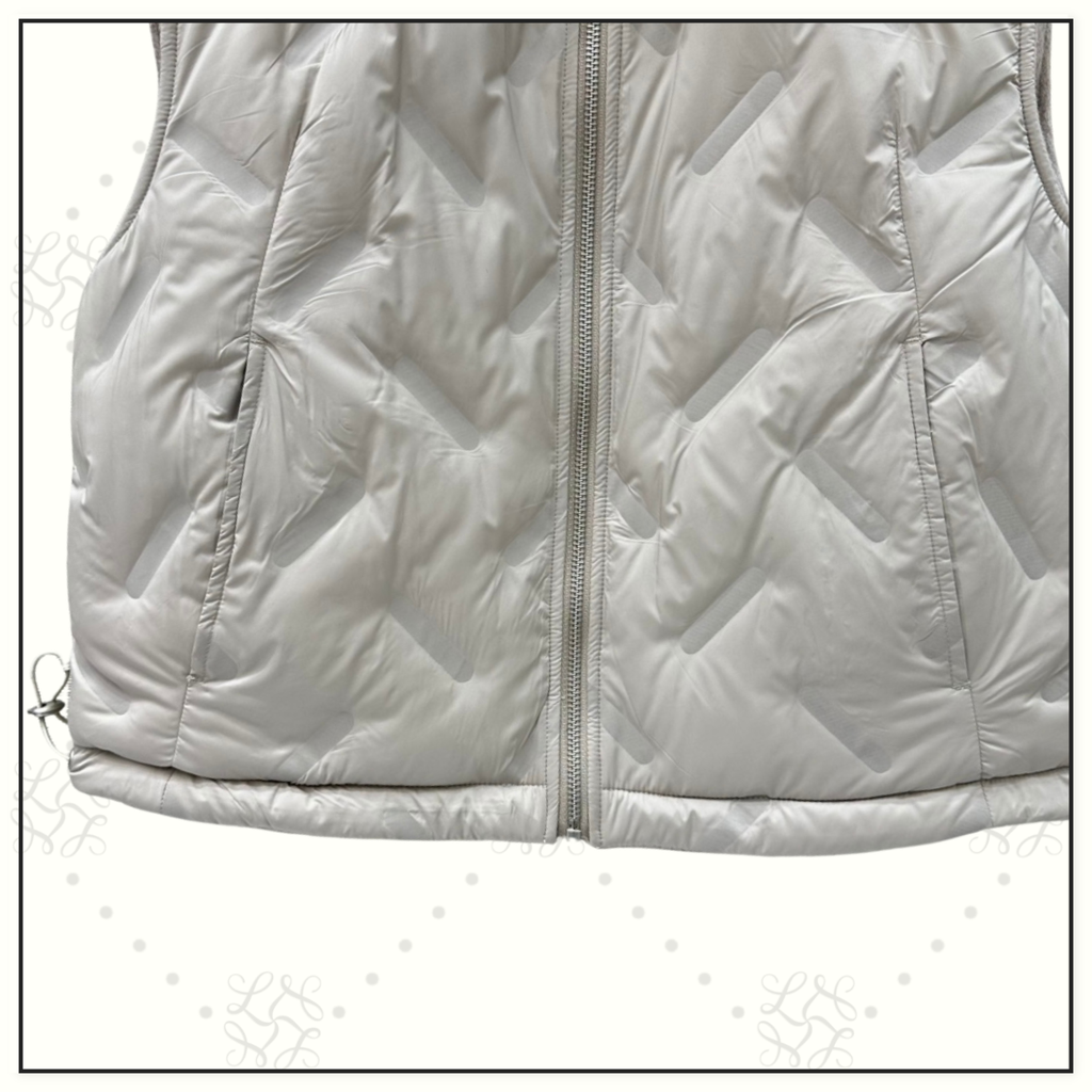 REVERSIBLE CHINCHILLA COLLAR VEST