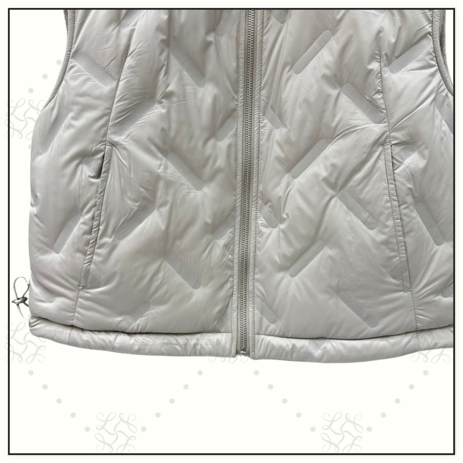 REVERSIBLE CHINCHILLA COLLAR VEST