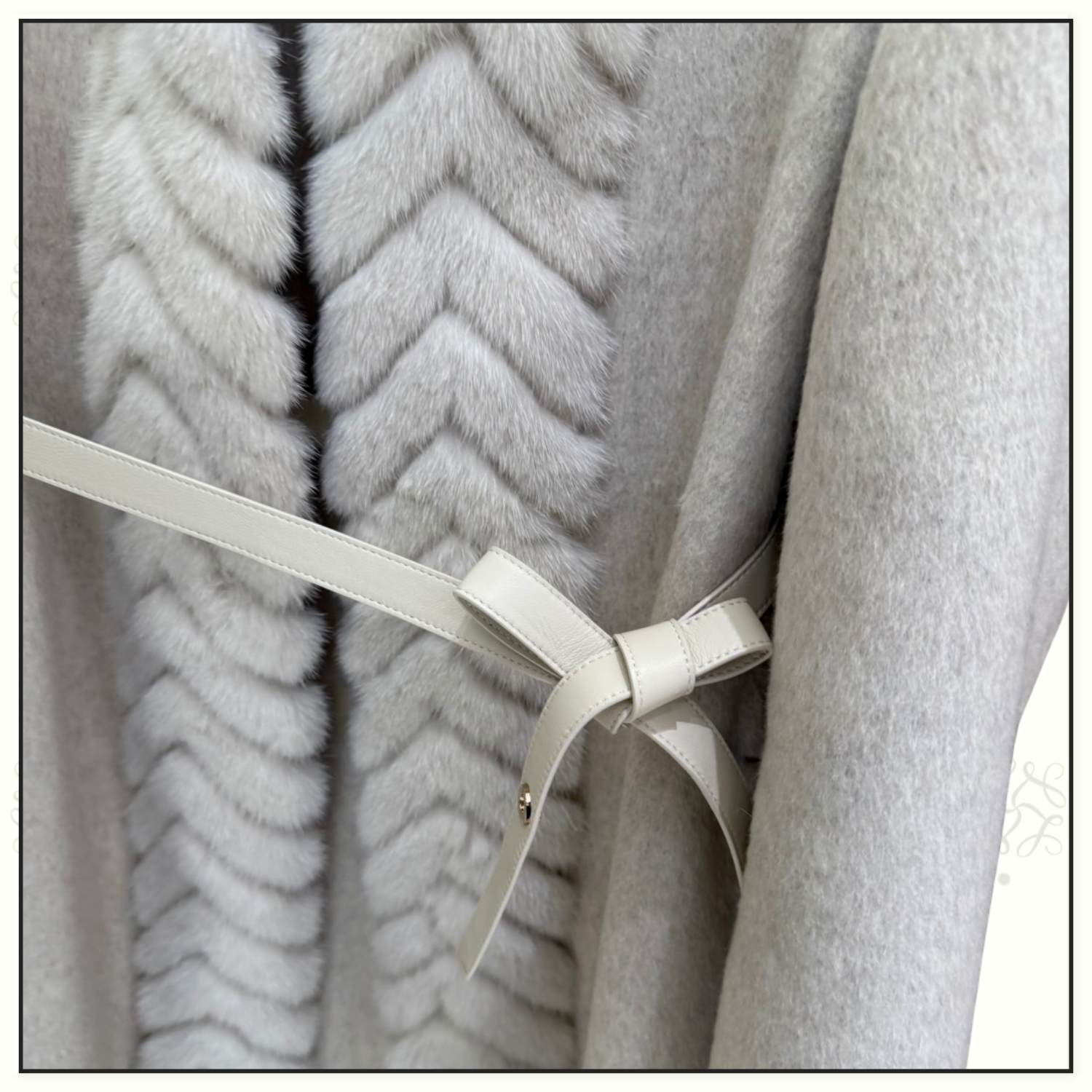 CASHMERE & SABLE COAT