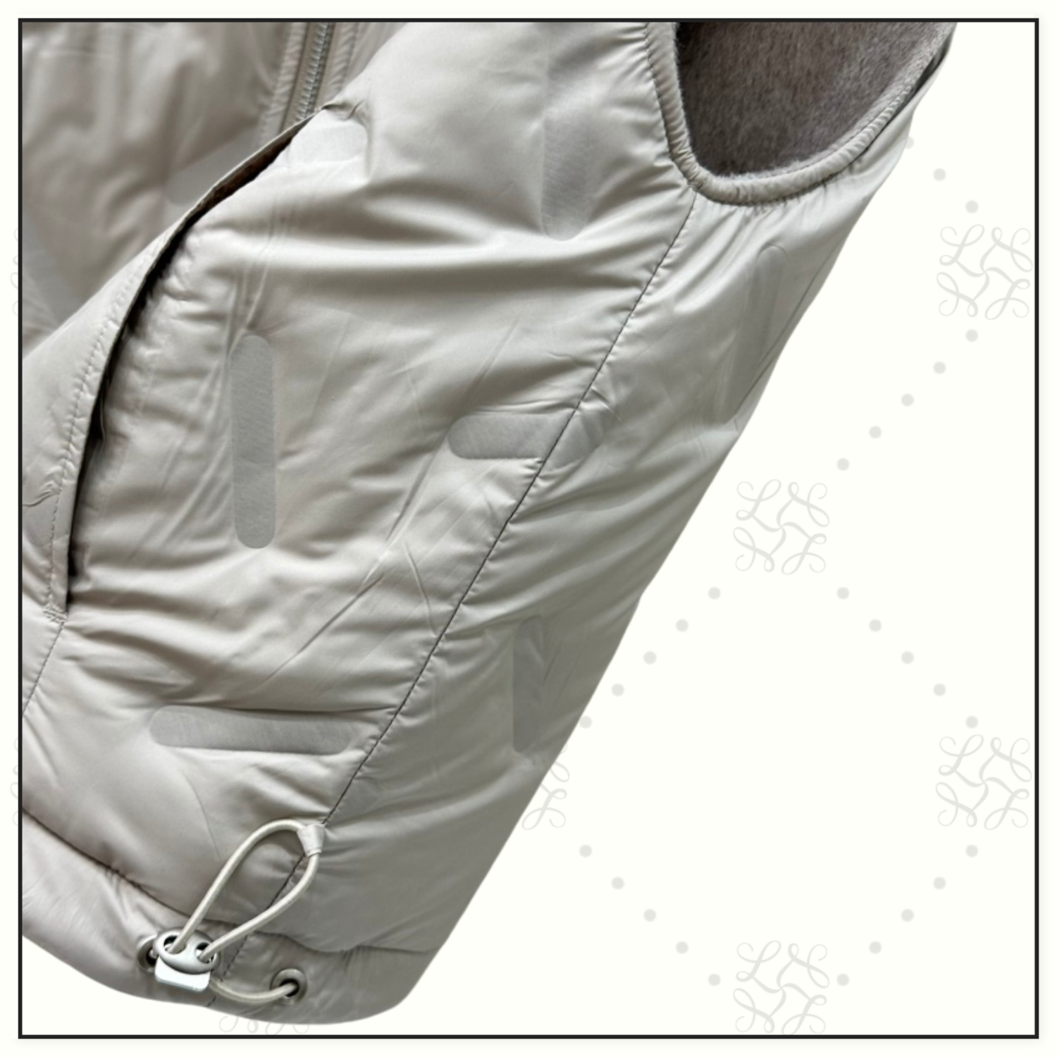 REVERSIBLE CHINCHILLA COLLAR VEST