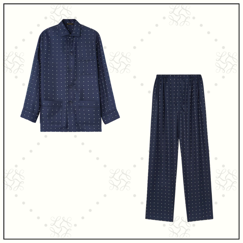 LIAN SILK SHIRT & BRITTON SILK PAJAMAS