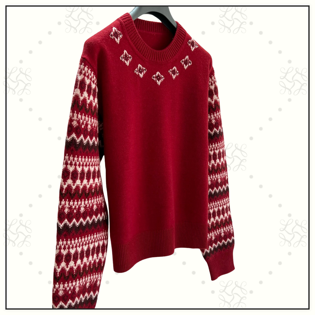 ALPE PILE CASHMERE CREWNECK SWEATER