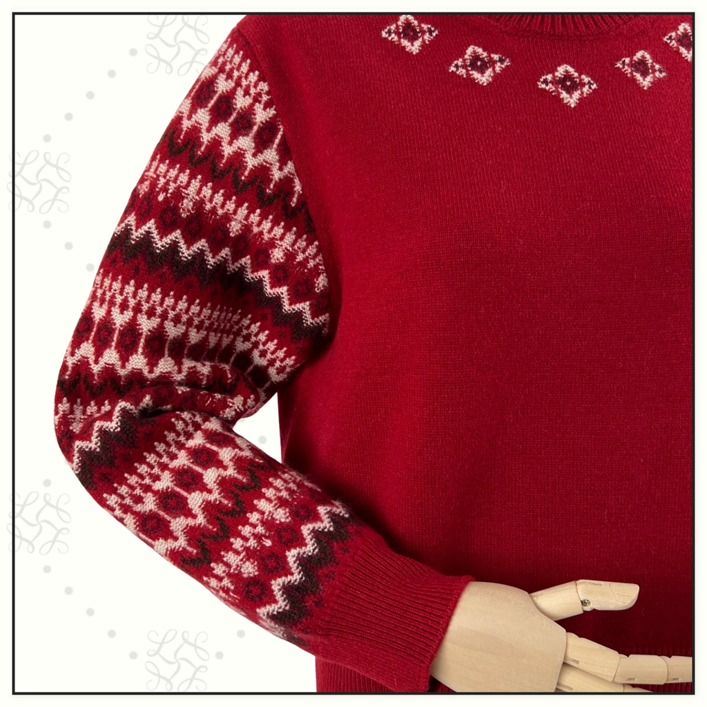 ALPE PILE CASHMERE CREWNECK SWEATER