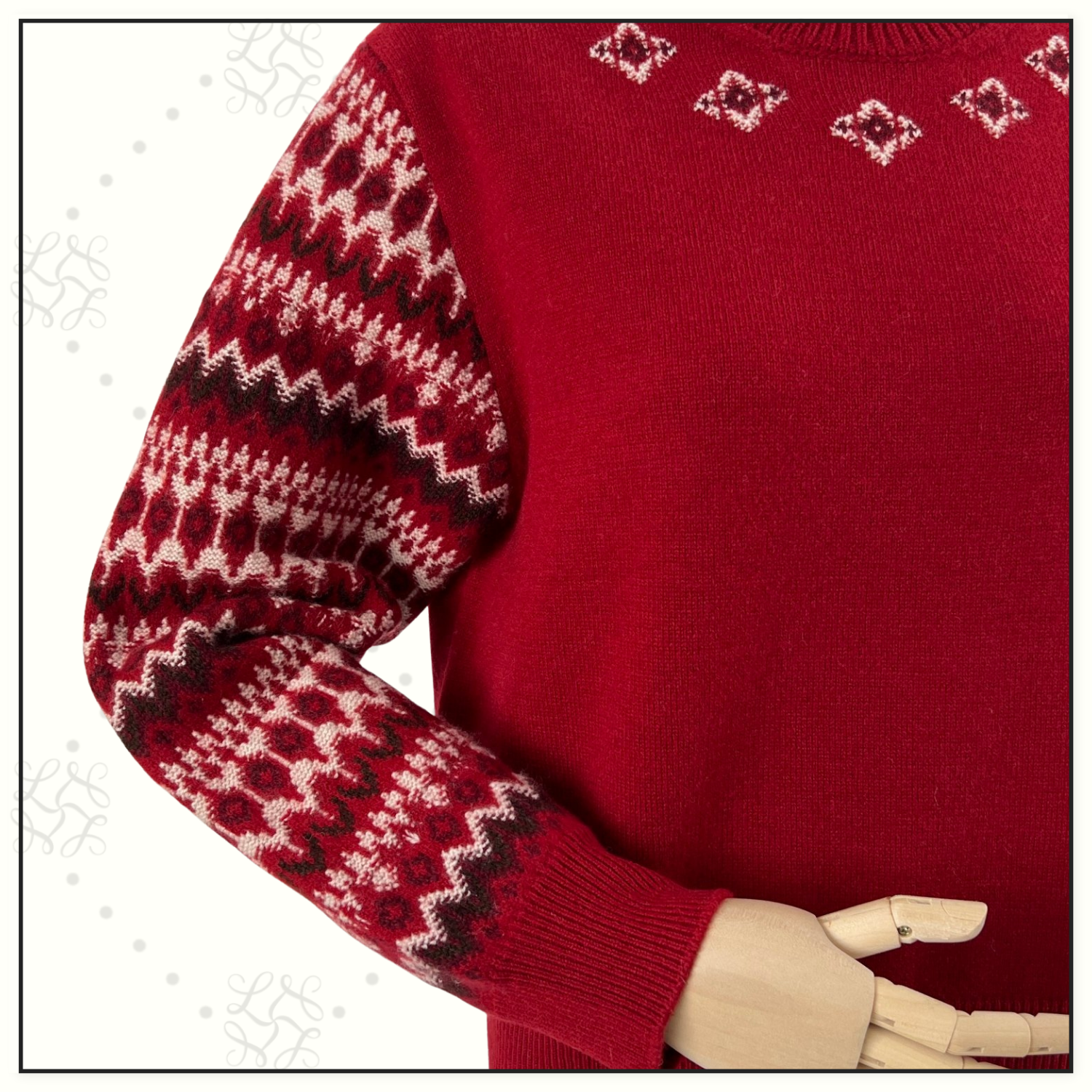 ALPE PILE CASHMERE CREWNECK SWEATER