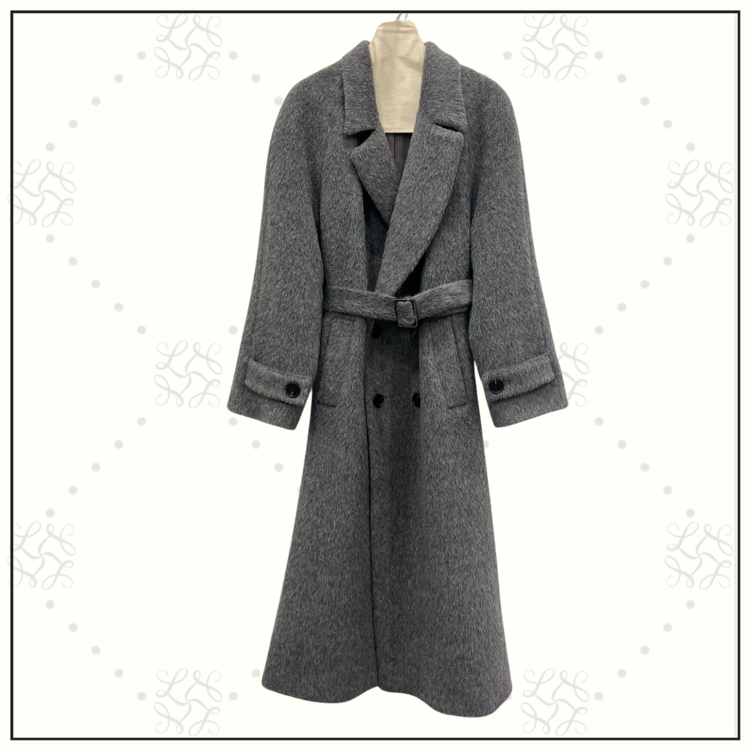 ALPACA & VIRGIN WOOL FOSTER COAT