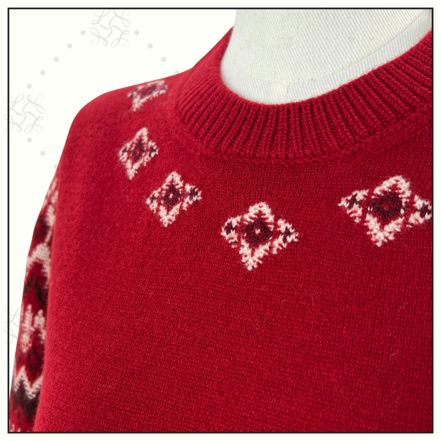 ALPE PILE CASHMERE CREWNECK SWEATER