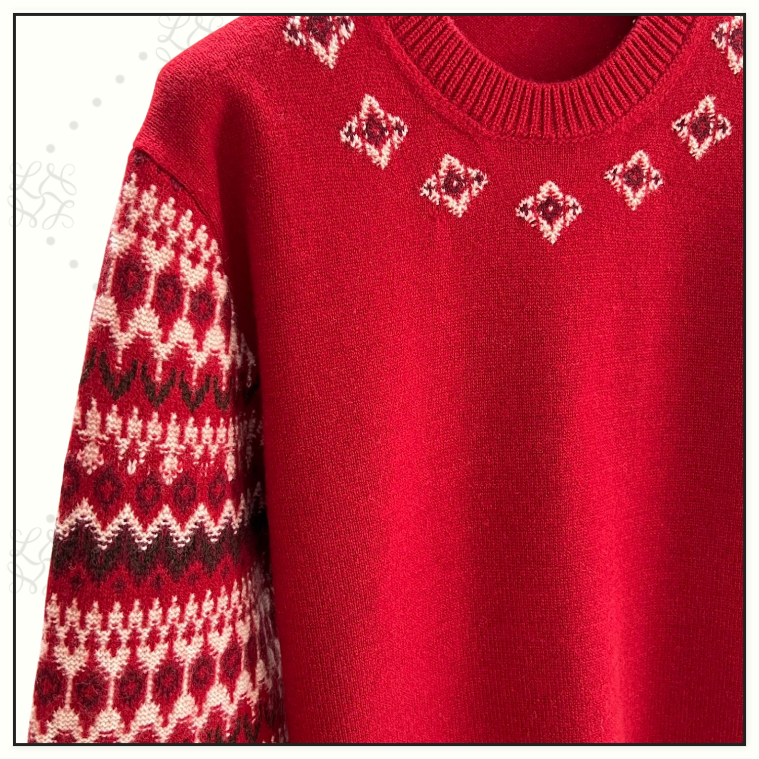 ALPE PILE CASHMERE CREWNECK SWEATER