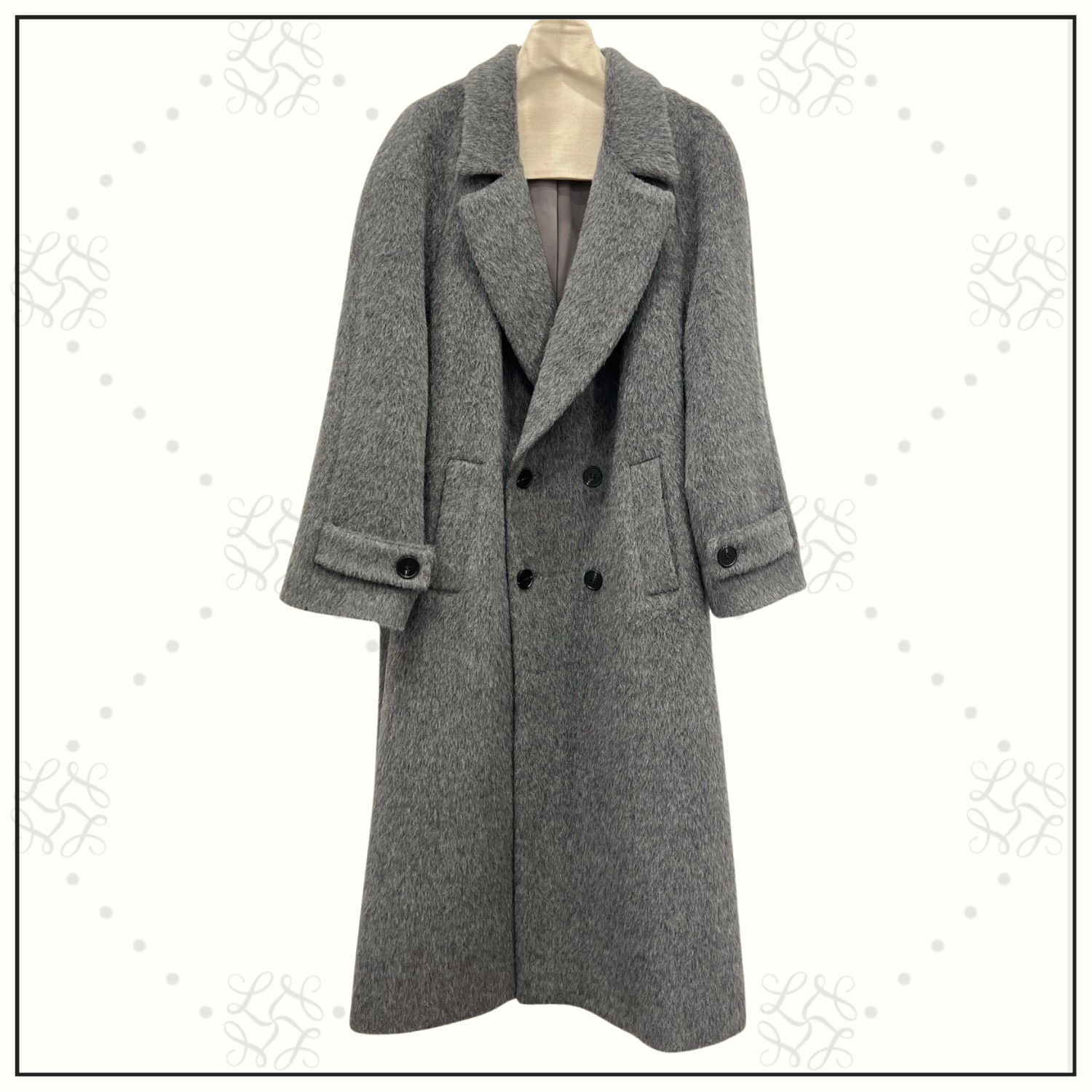 ALPACA & VIRGIN WOOL FOSTER COAT
