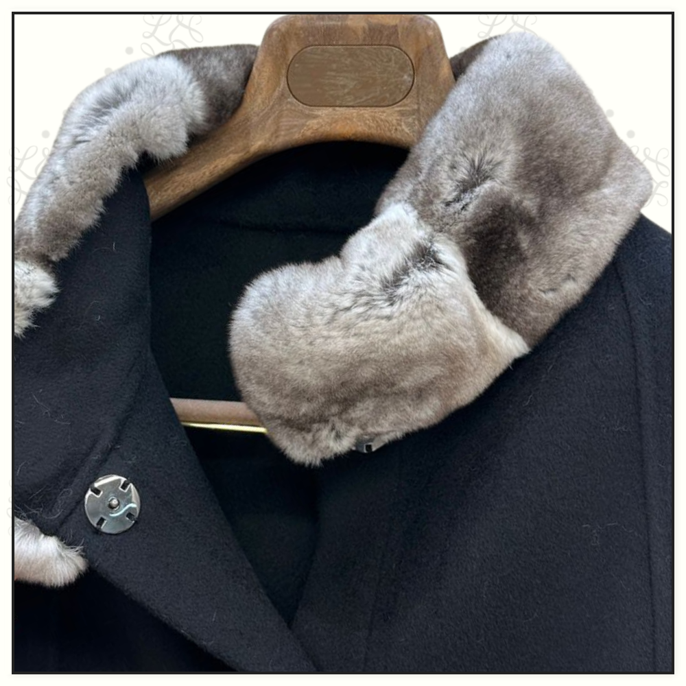 CHINCHILLA COLLAR SALZBURG CAPE