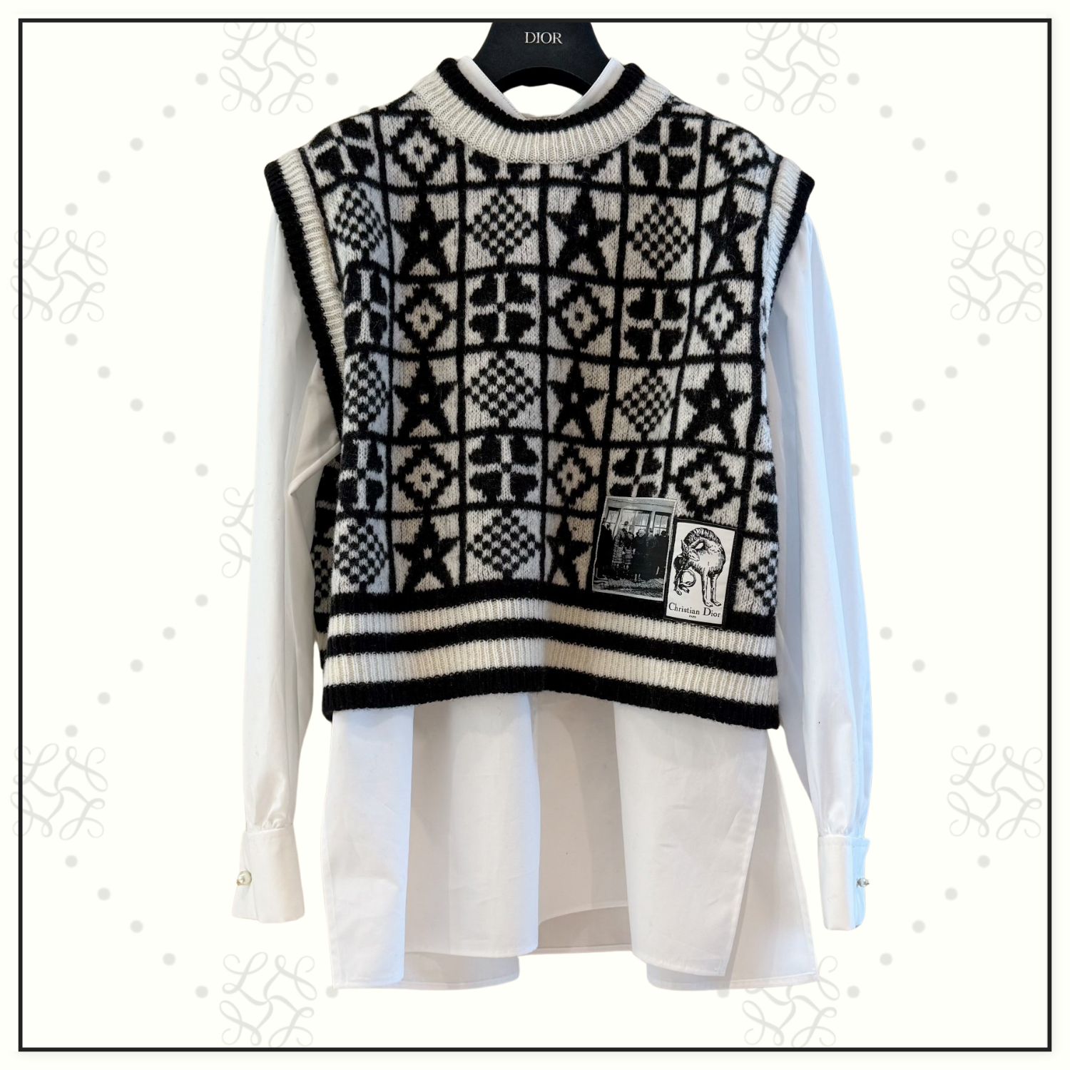 CROPPED SWEATER VEST