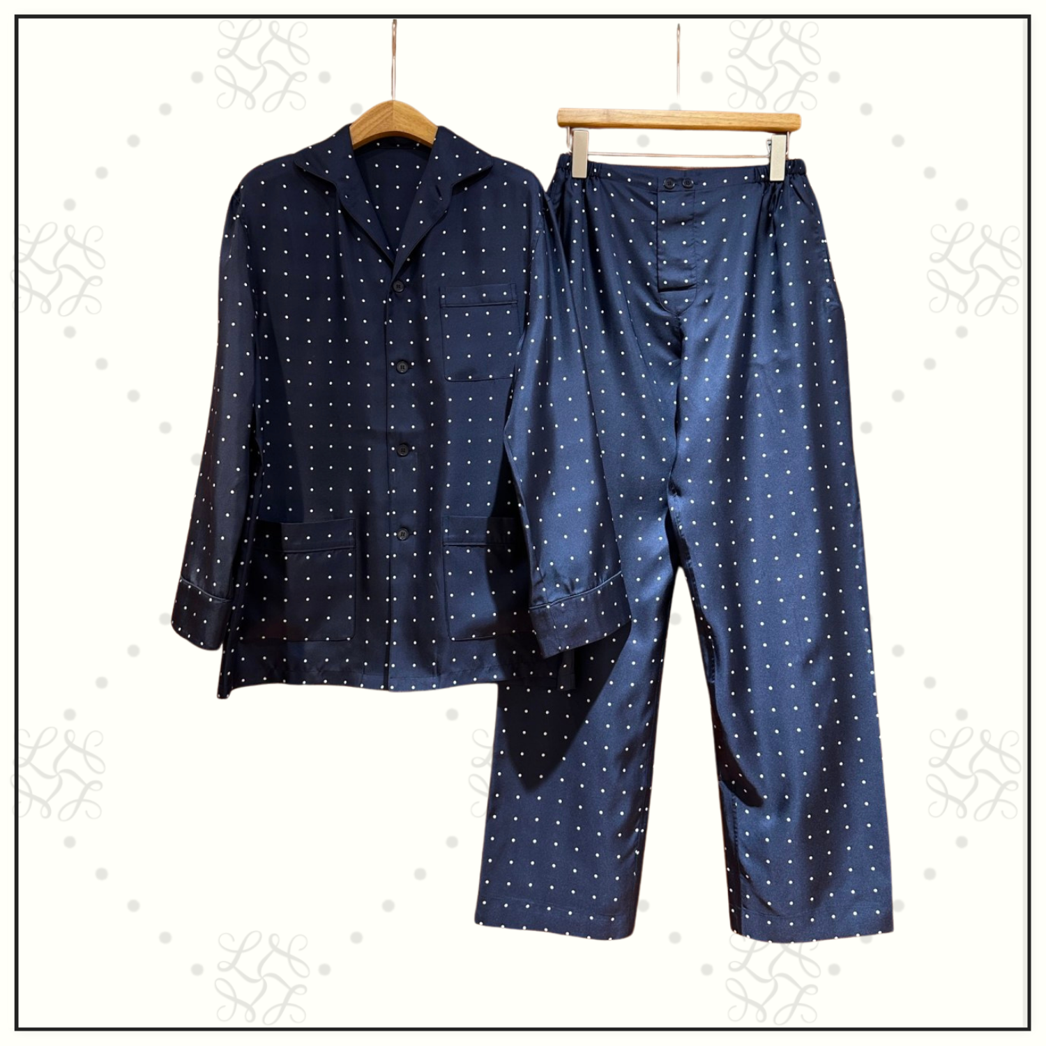 LIAN SILK SHIRT & BRITTON SILK PAJAMAS