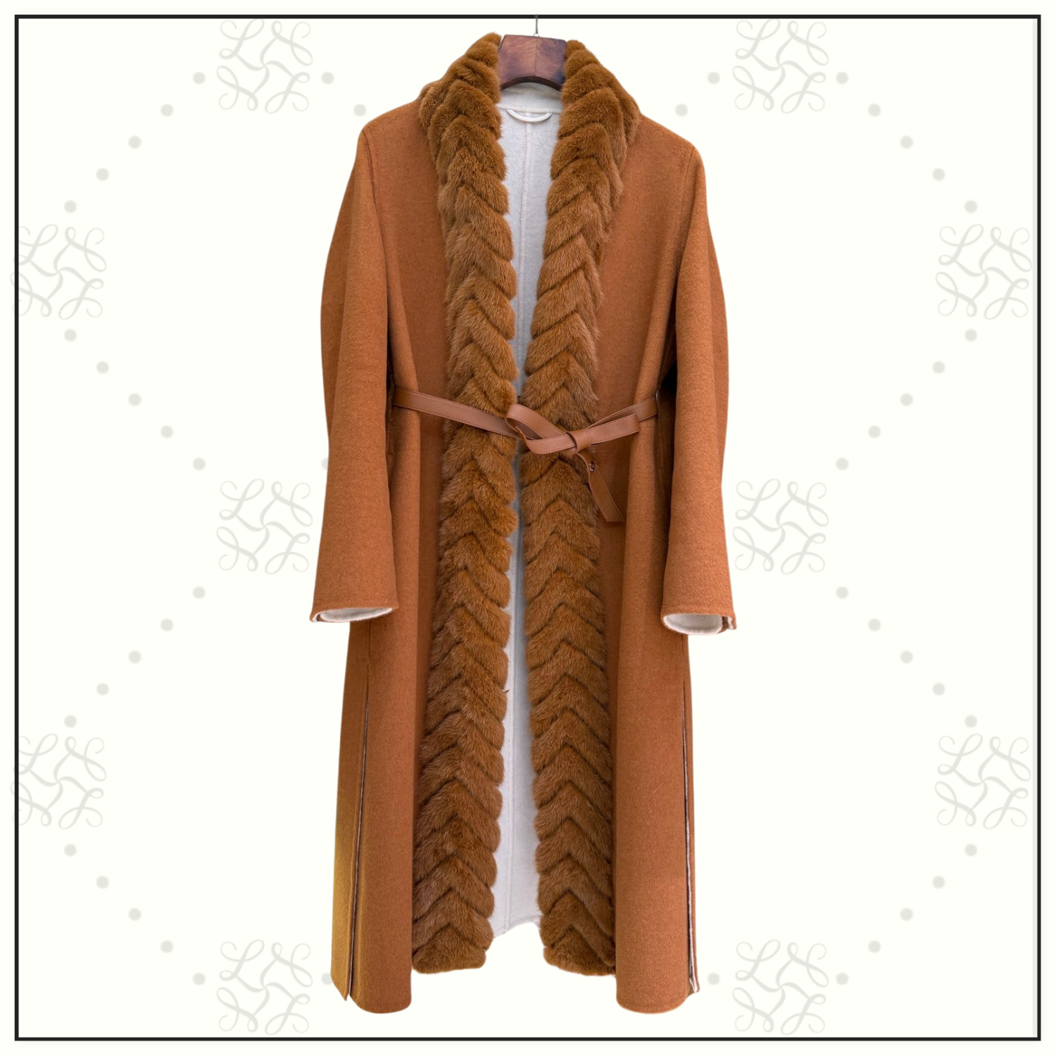 CASHMERE & SABLE COAT