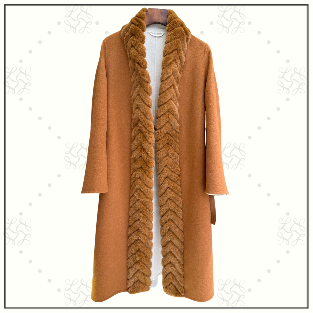 CASHMERE & SABLE COAT
