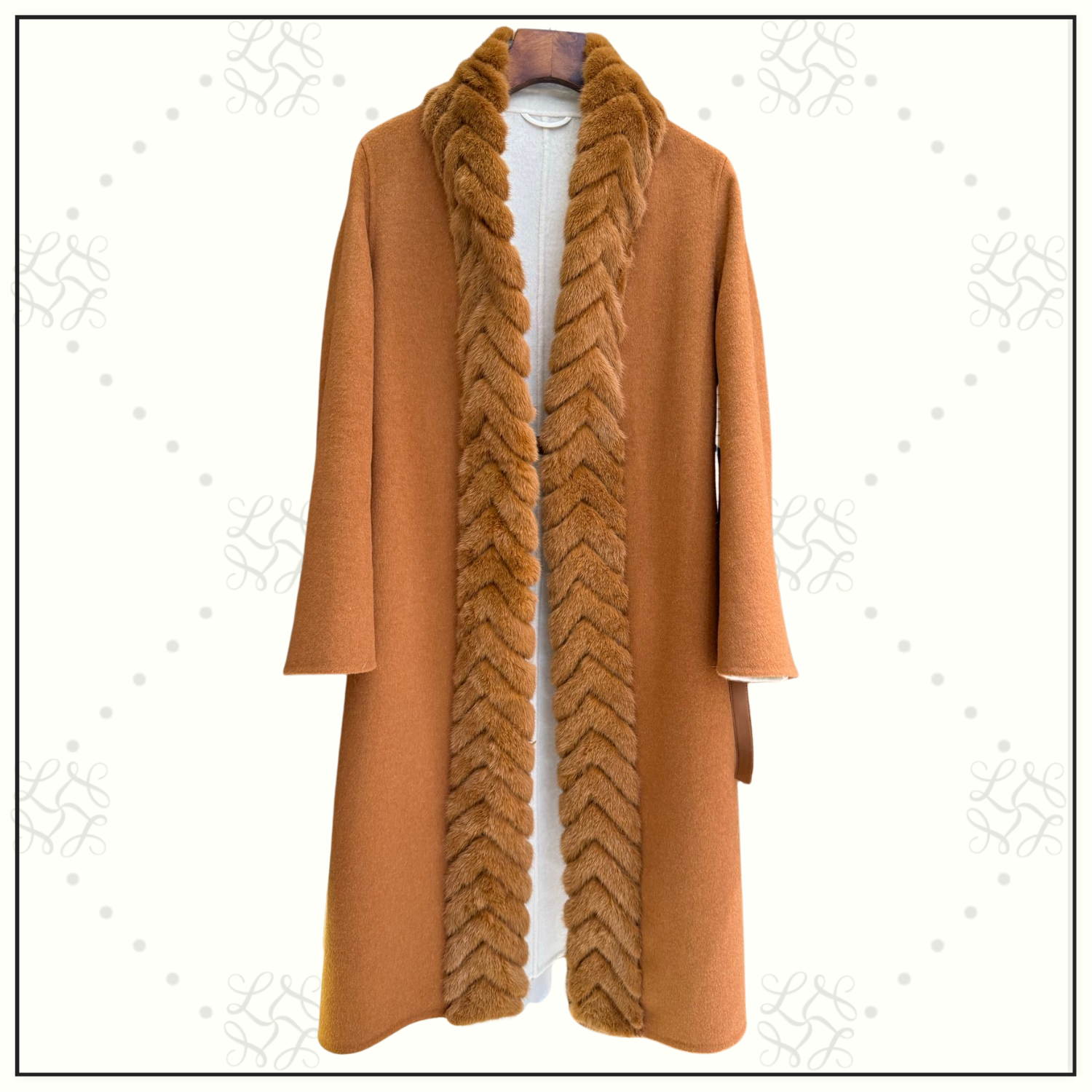 CASHMERE & SABLE COAT