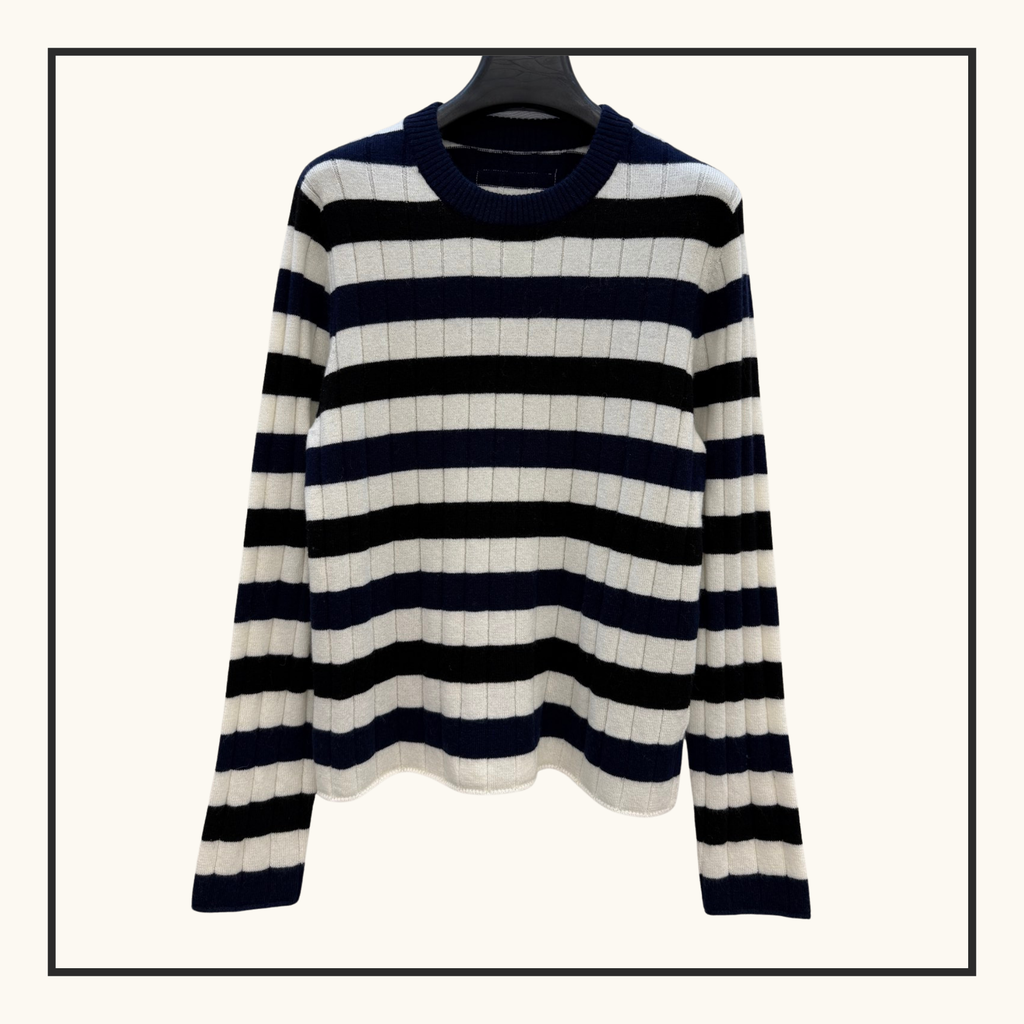 CASHMERE STRIPE TOP