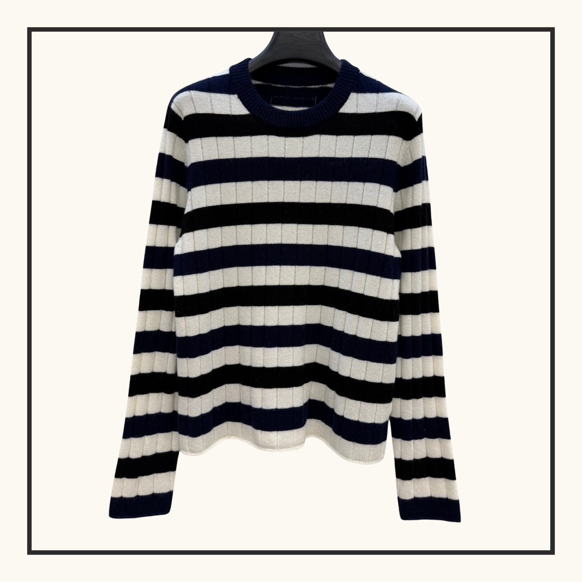 CASHMERE STRIPE TOP