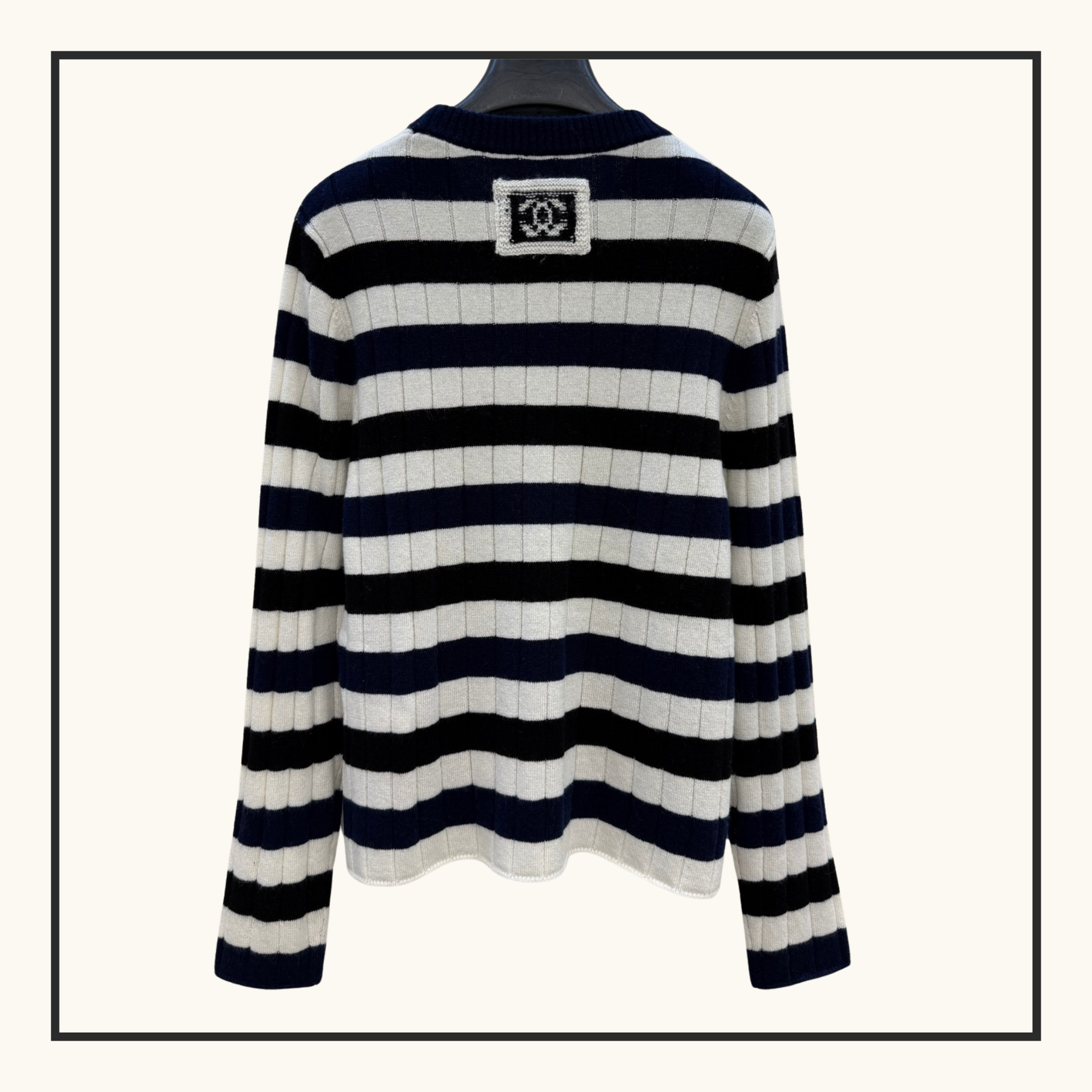 CASHMERE STRIPE TOP