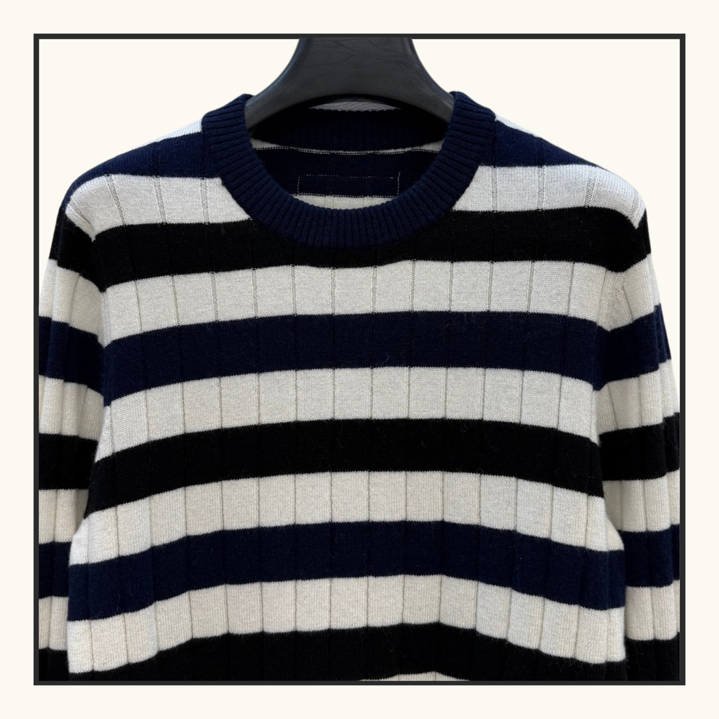 CASHMERE STRIPE TOP