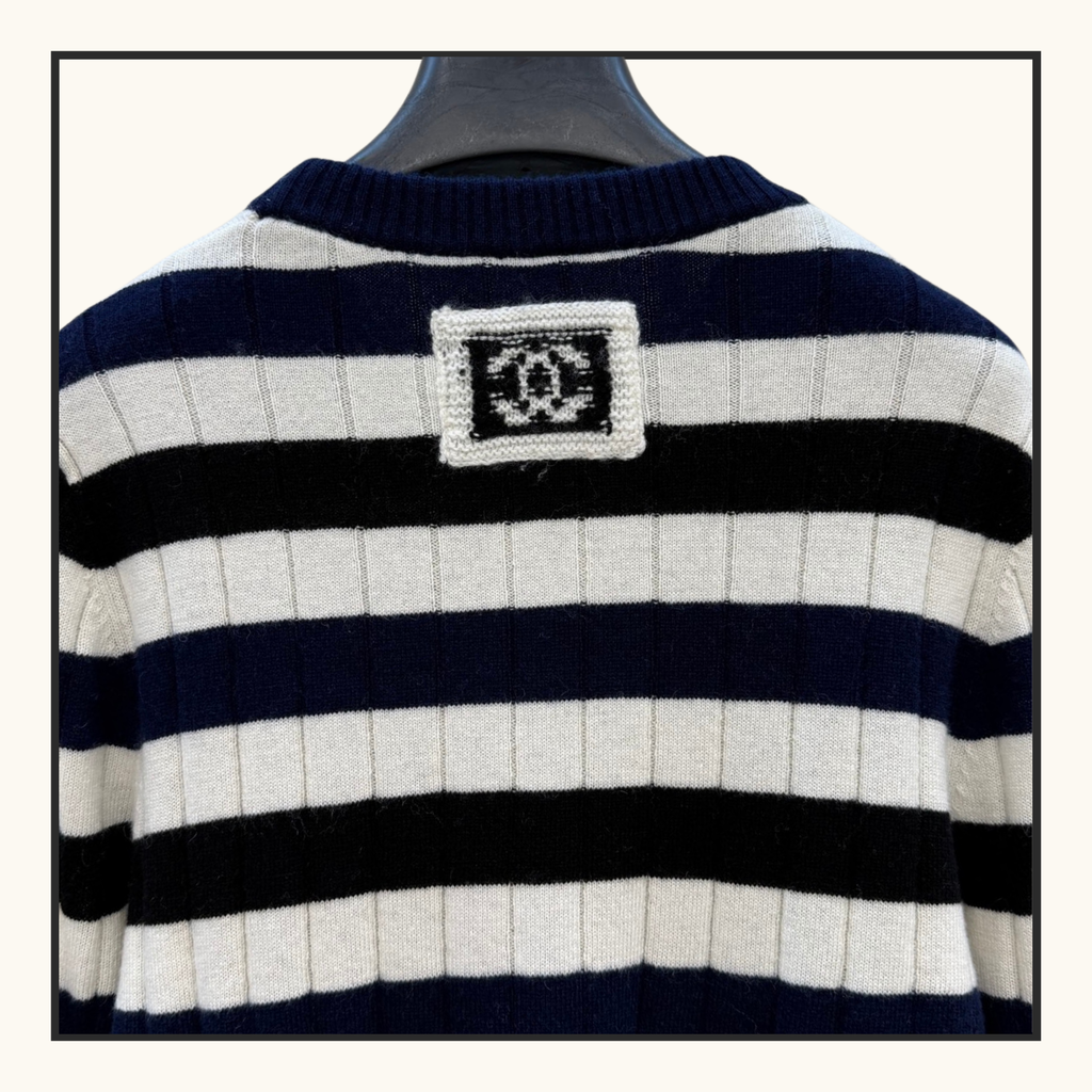 CASHMERE STRIPE TOP