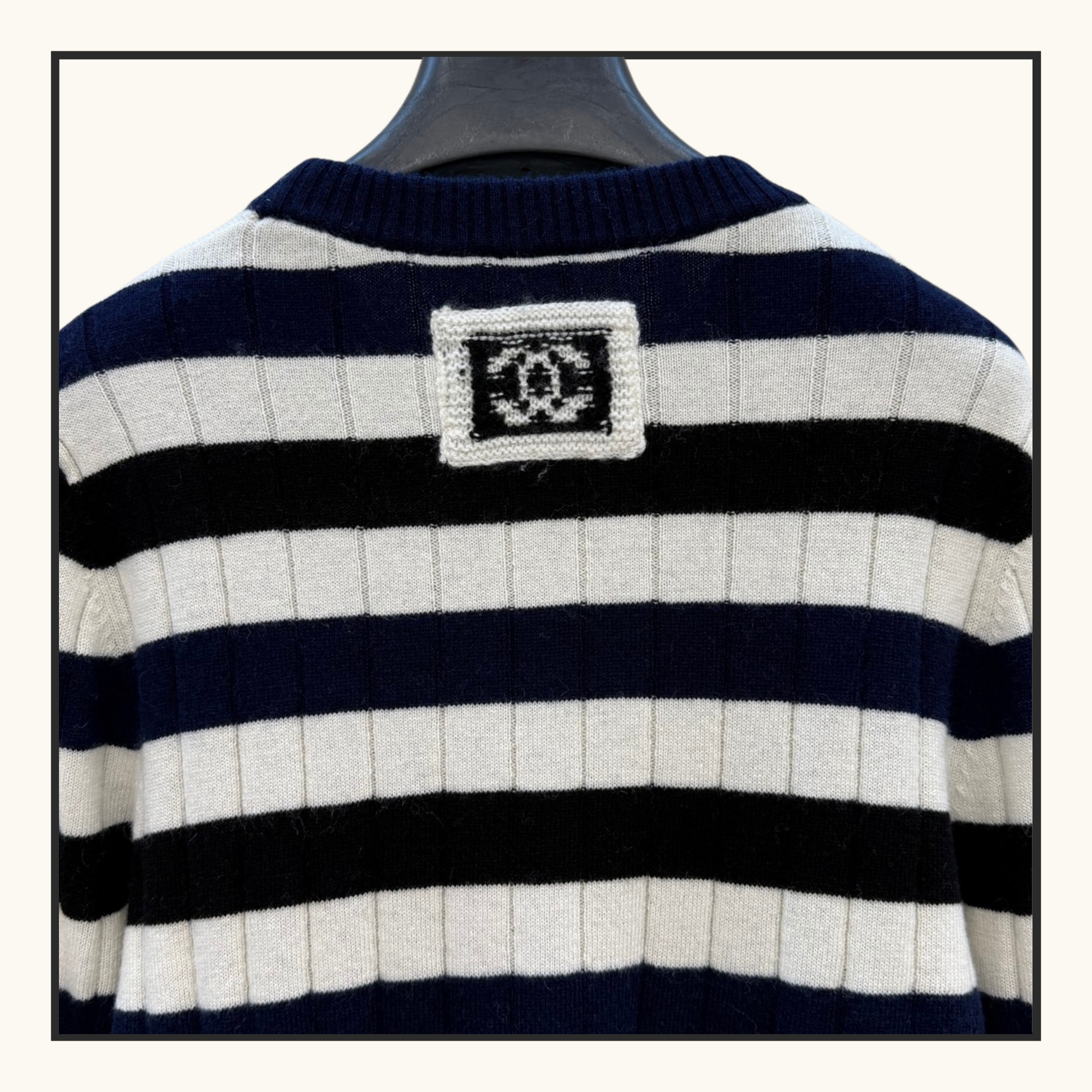 CASHMERE STRIPE TOP
