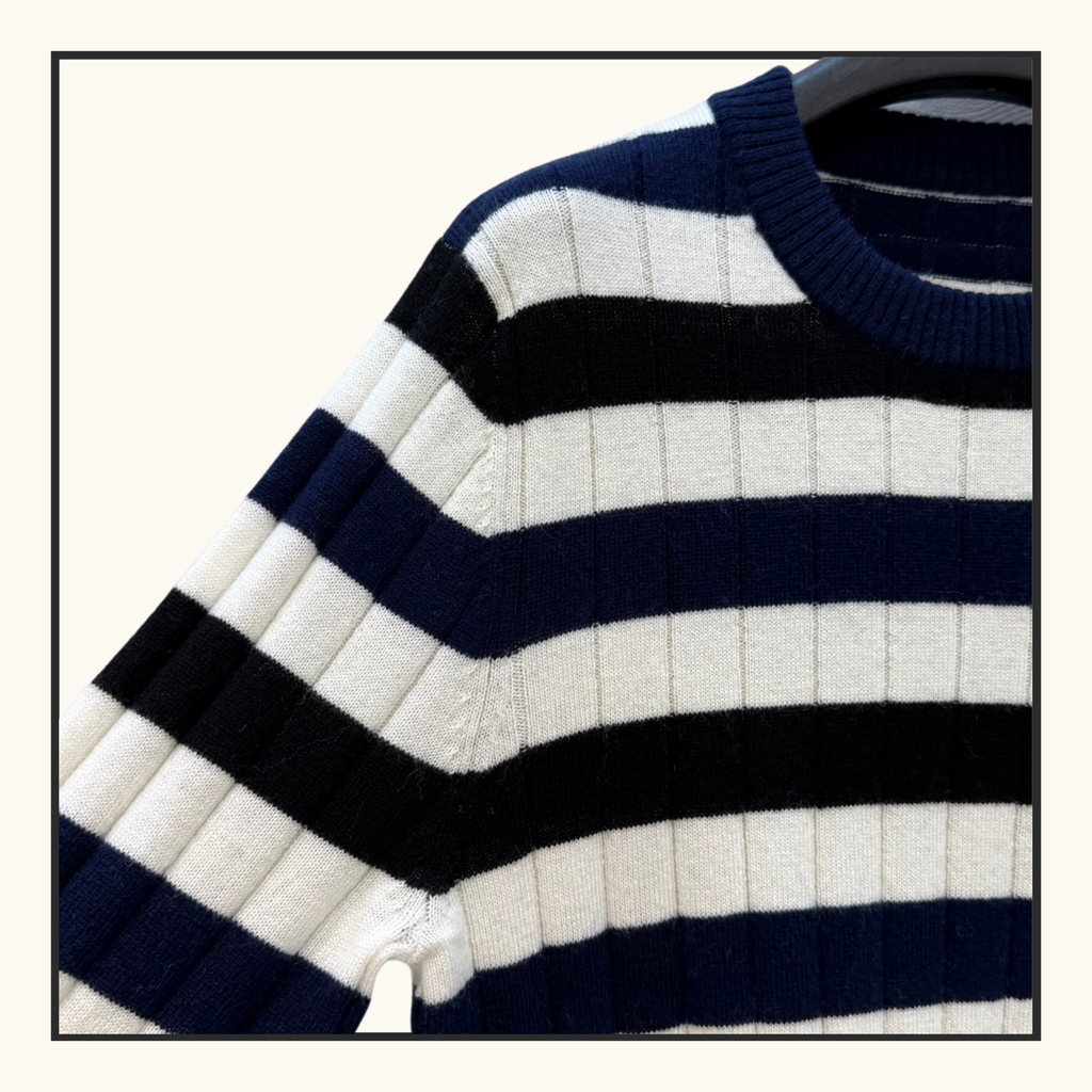 CASHMERE STRIPE TOP