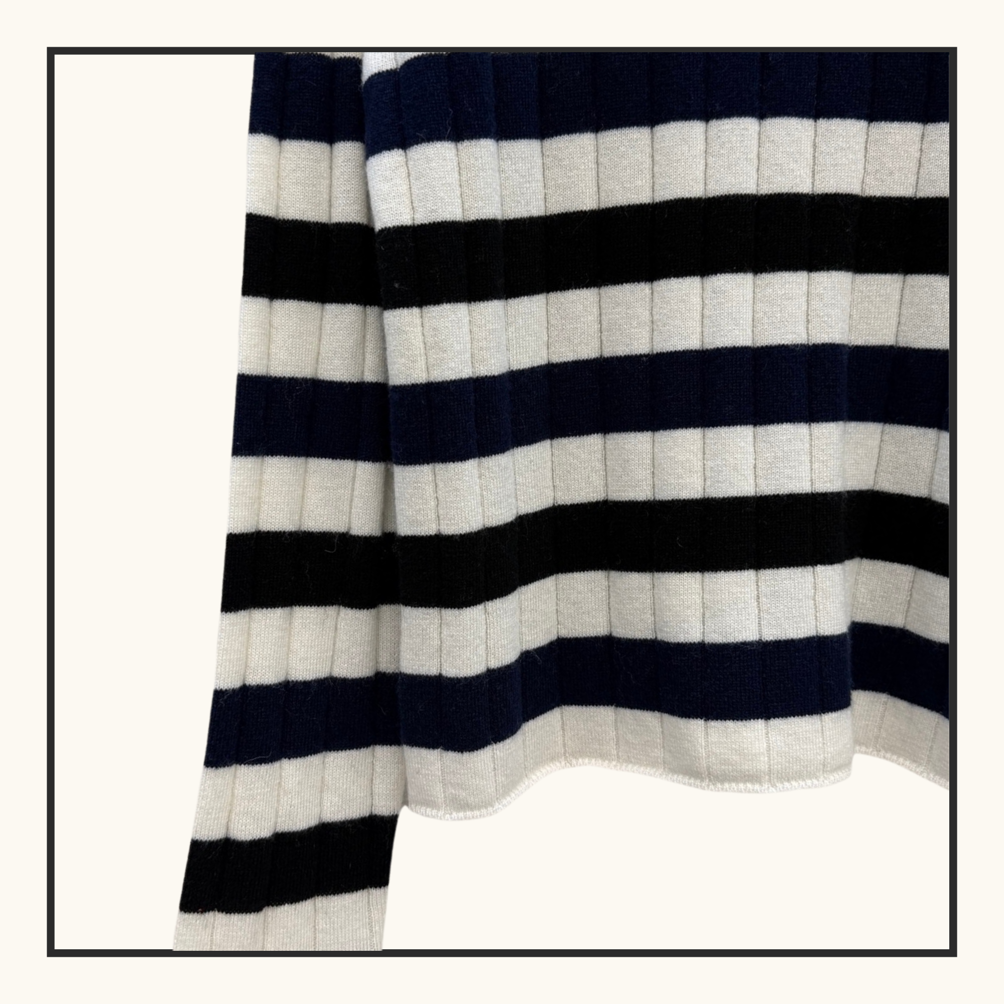 CASHMERE STRIPE TOP