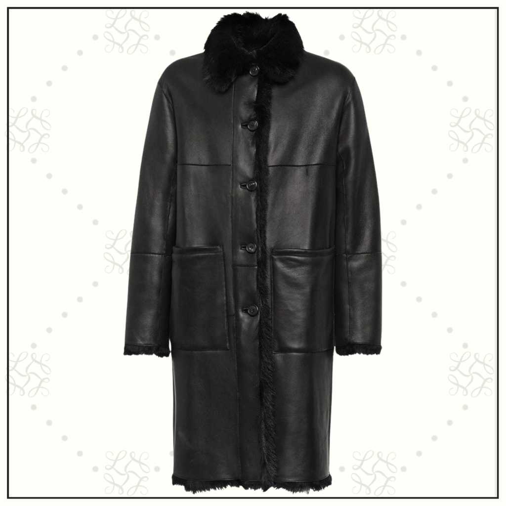 REVERSIBLE LAMBSKIN & FUR COAT