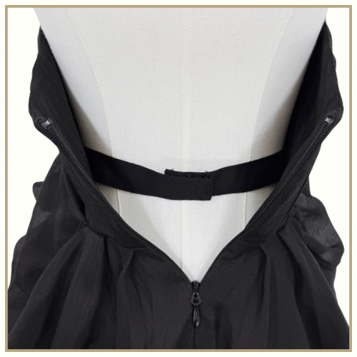 ILLUMINATE DRAPED LINEN & SILK MINI DRESS