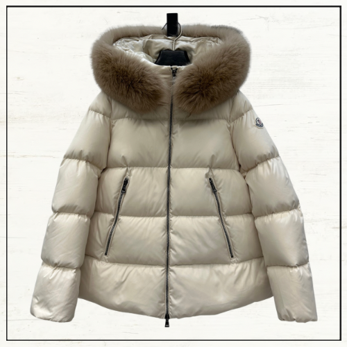 LAICHEFUR SHEARLING TRIMMED DOWN JACKET