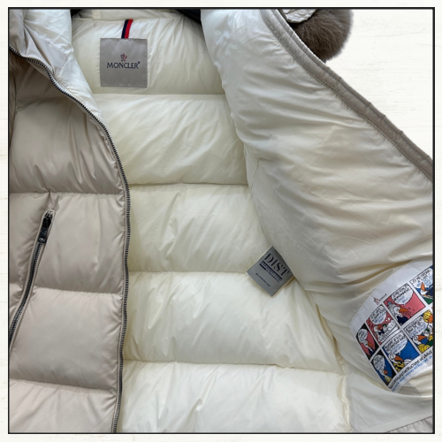 LAICHEFUR SHEARLING TRIMMED DOWN JACKET