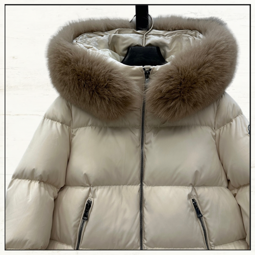 LAICHEFUR SHEARLING TRIMMED DOWN JACKET