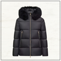 LAICHEFUR SHEARLING TRIMMED DOWN JACKET