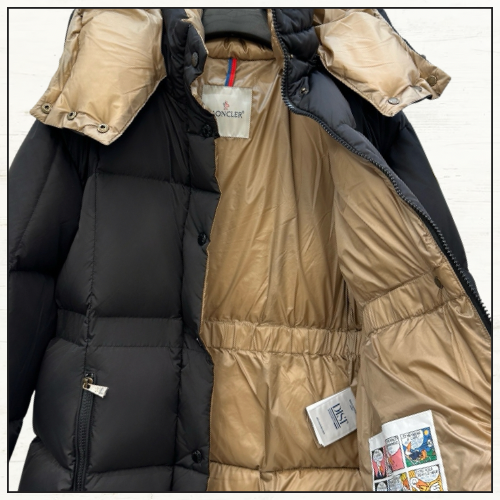 AGNEUX HOODED SHORT DOWN JACKET