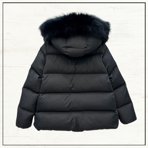 LAICHEFUR SHEARLING TRIMMED DOWN JACKET