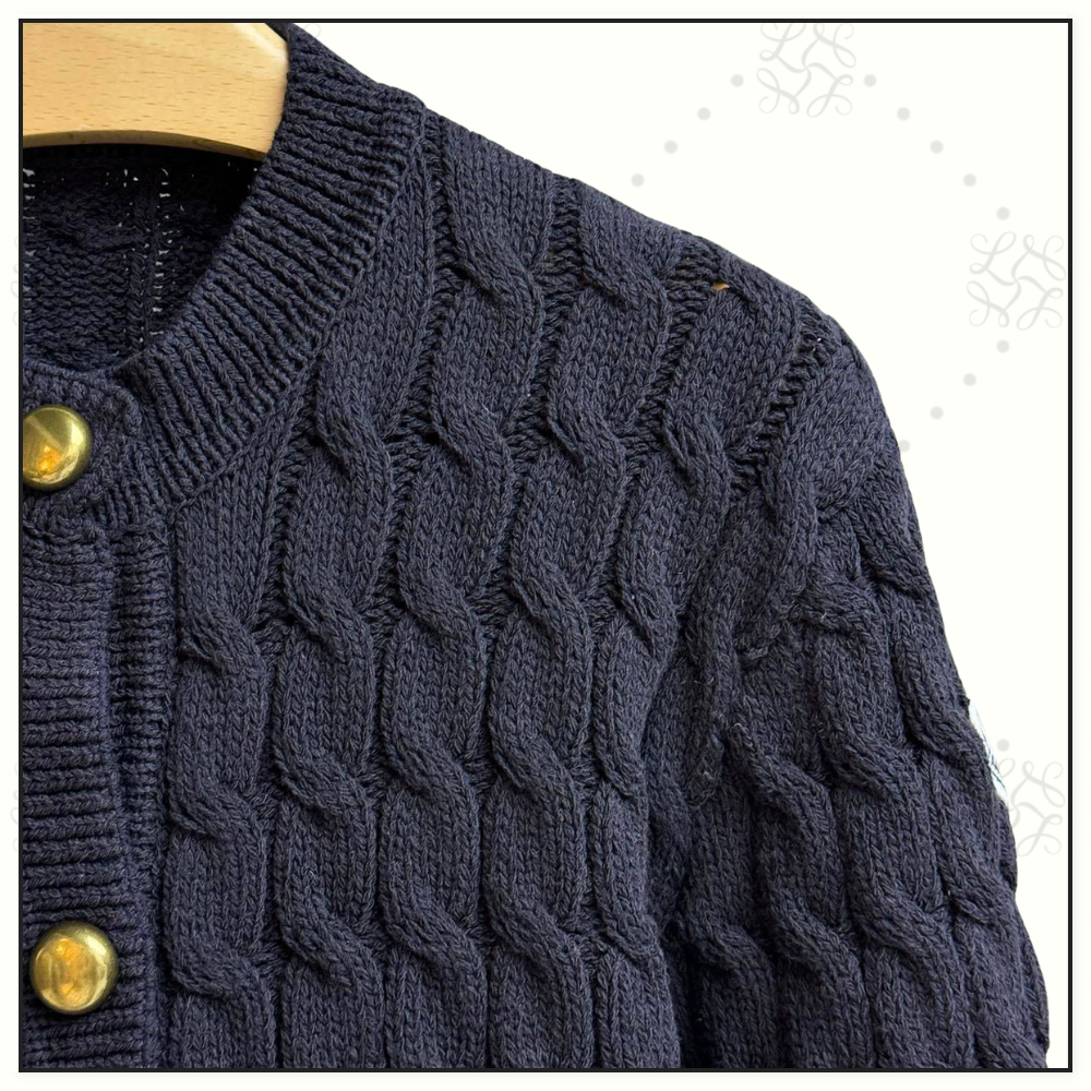 CABLE KNIT CARDIGAN
