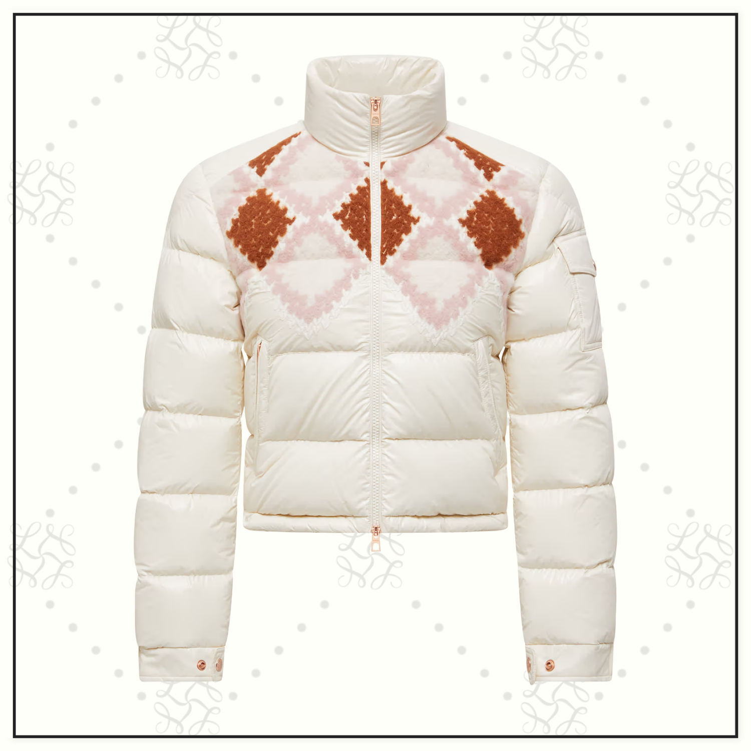 MEGARA WOOL TRIM DOWN JACKET