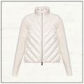 TRICOT CHEVRON QUILTED WOOL JACKET