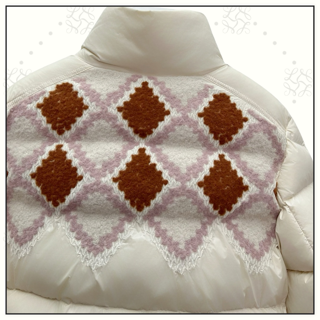 MEGARA WOOL TRIM DOWN JACKET