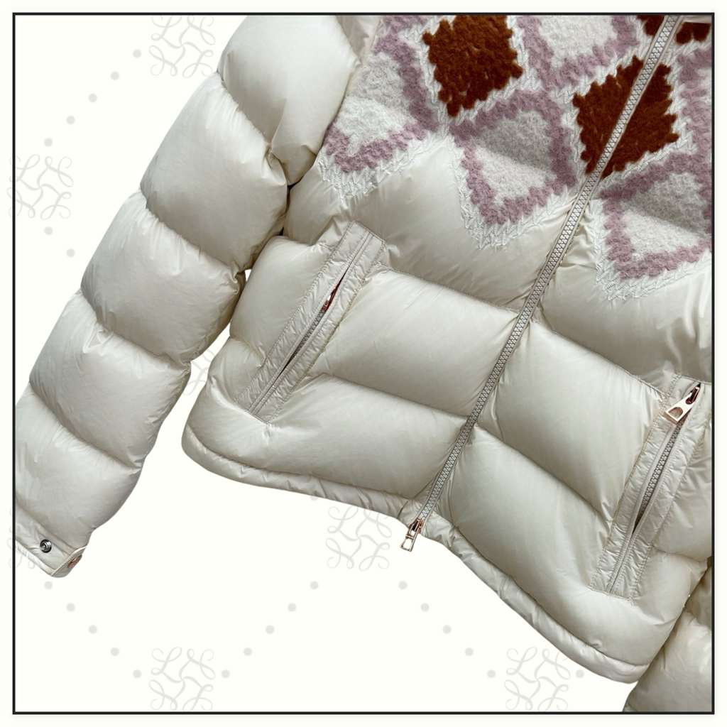 MEGARA WOOL TRIM DOWN JACKET