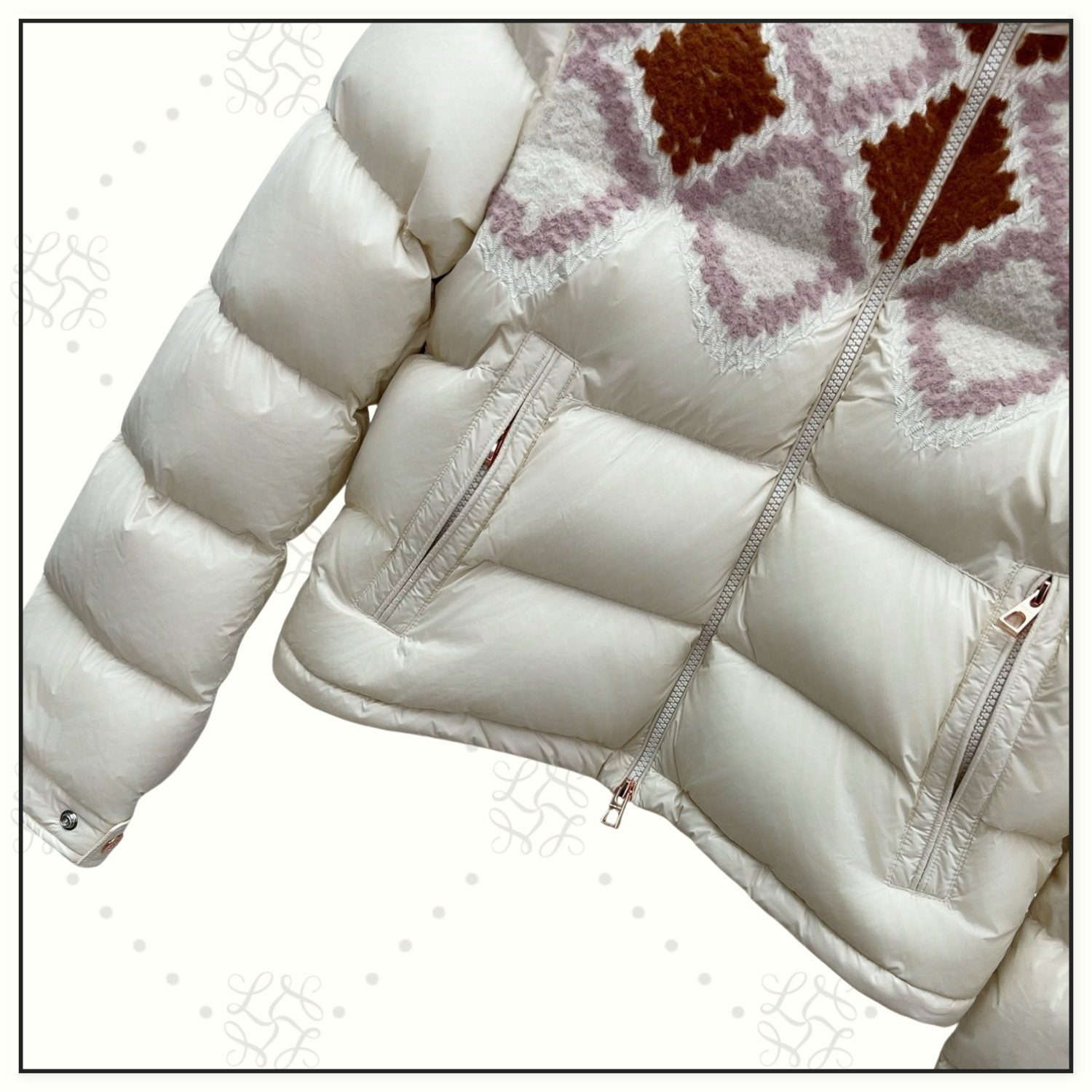 MEGARA WOOL TRIM DOWN JACKET