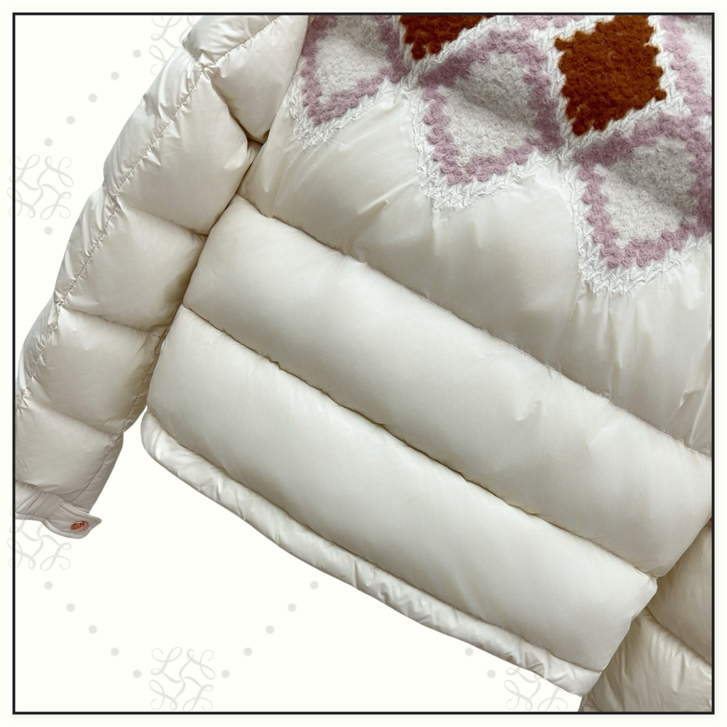 MEGARA WOOL TRIM DOWN JACKET