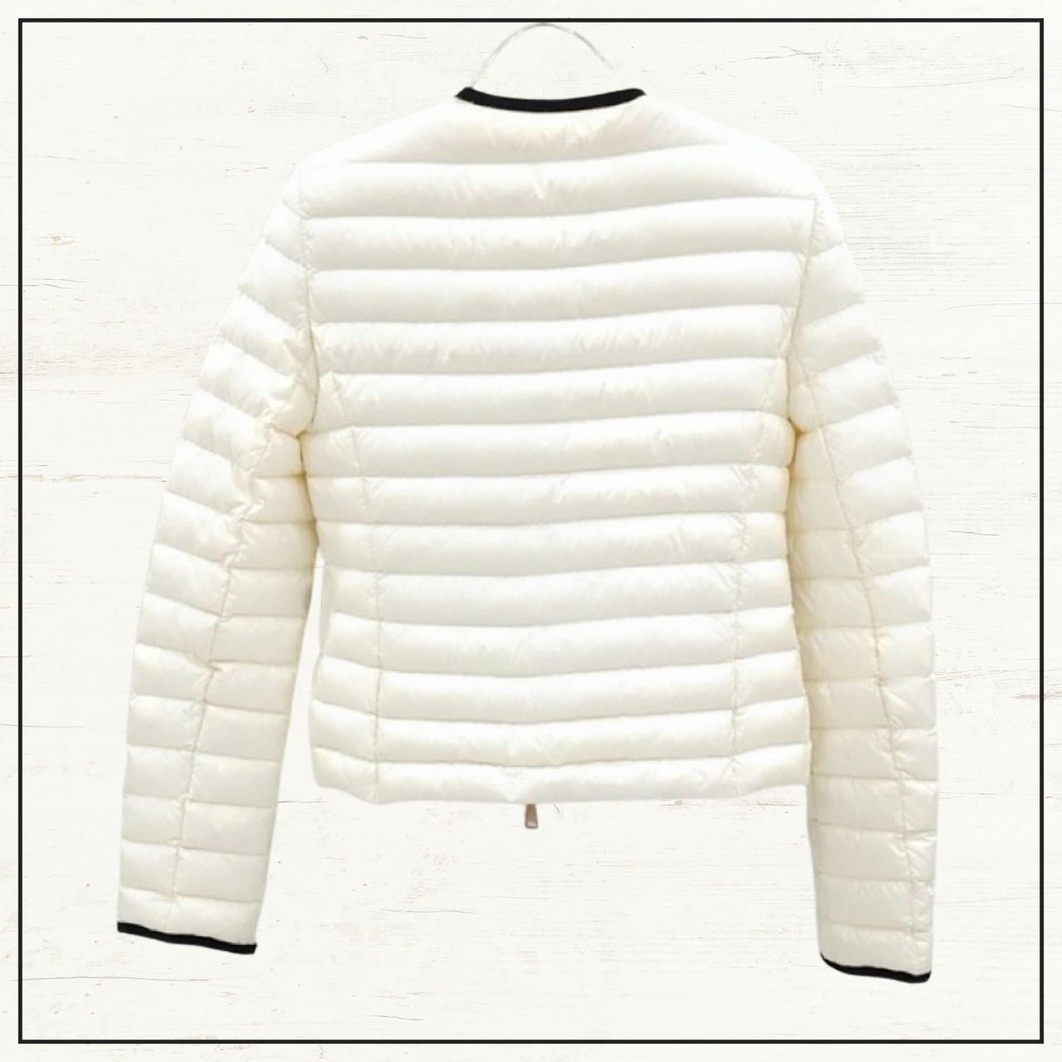 BAILLET CONTRAST TRIM PUFFER DOWN JACKET