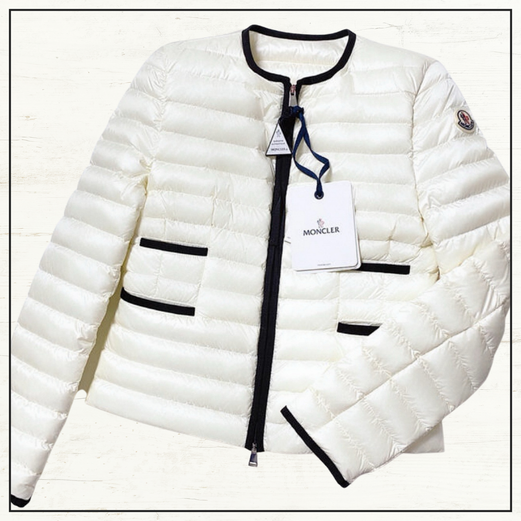 BAILLET CONTRAST TRIM PUFFER DOWN JACKET