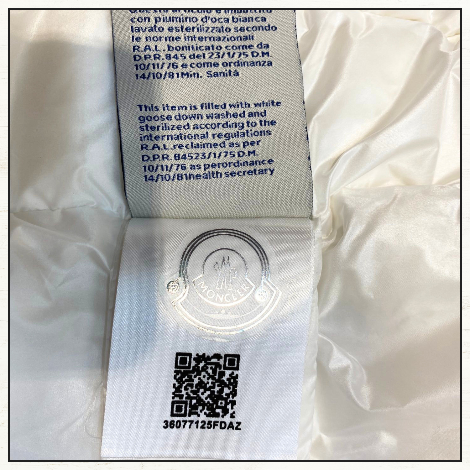 BAILLET CONTRAST TRIM PUFFER DOWN JACKET