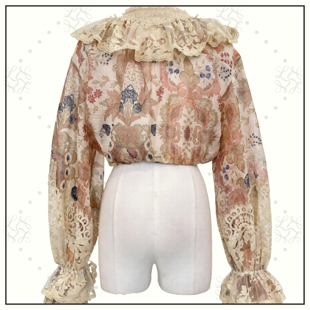 REBELLION LACE-UP BLOUSE & SKIRT