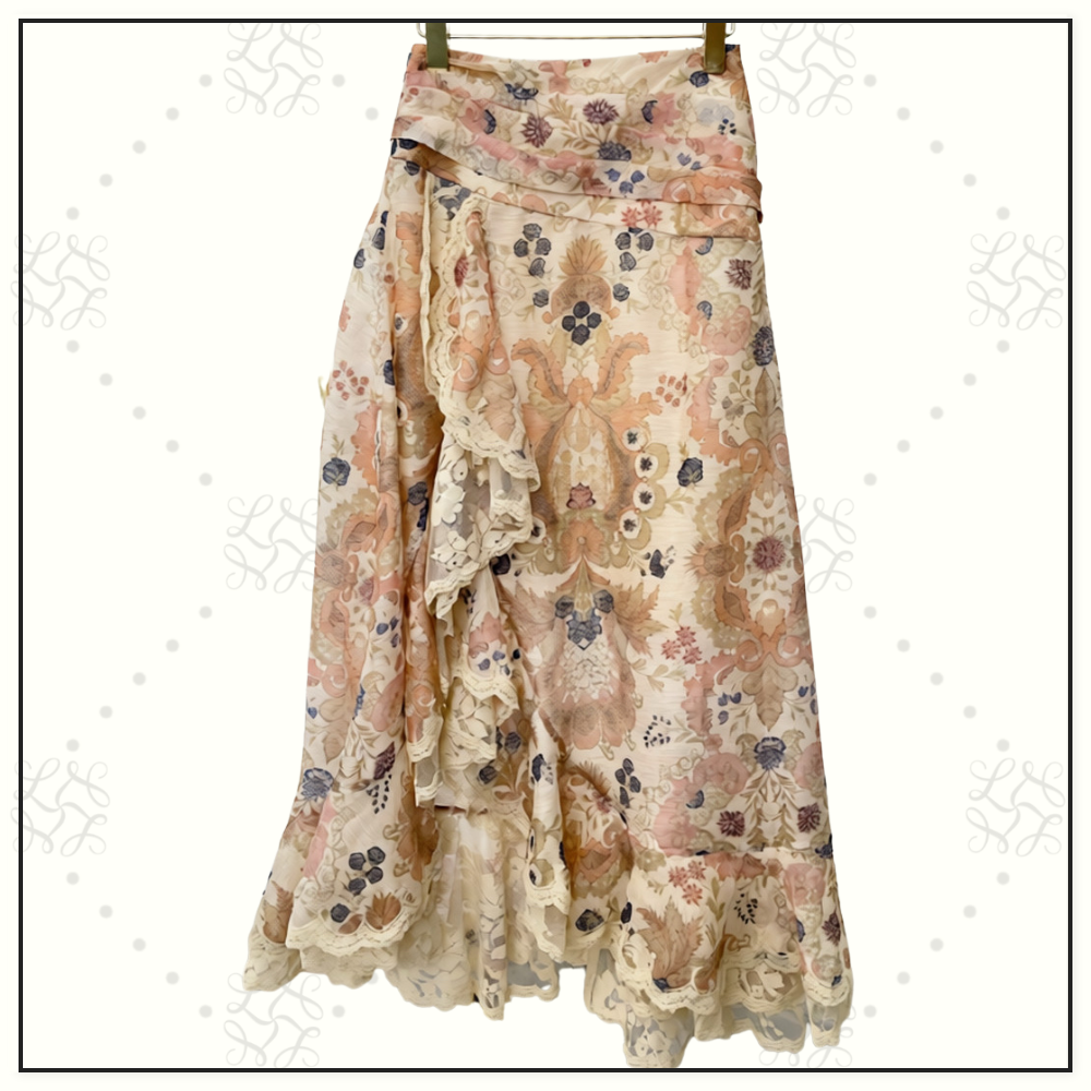 REBELLION LACE-UP BLOUSE & SKIRT