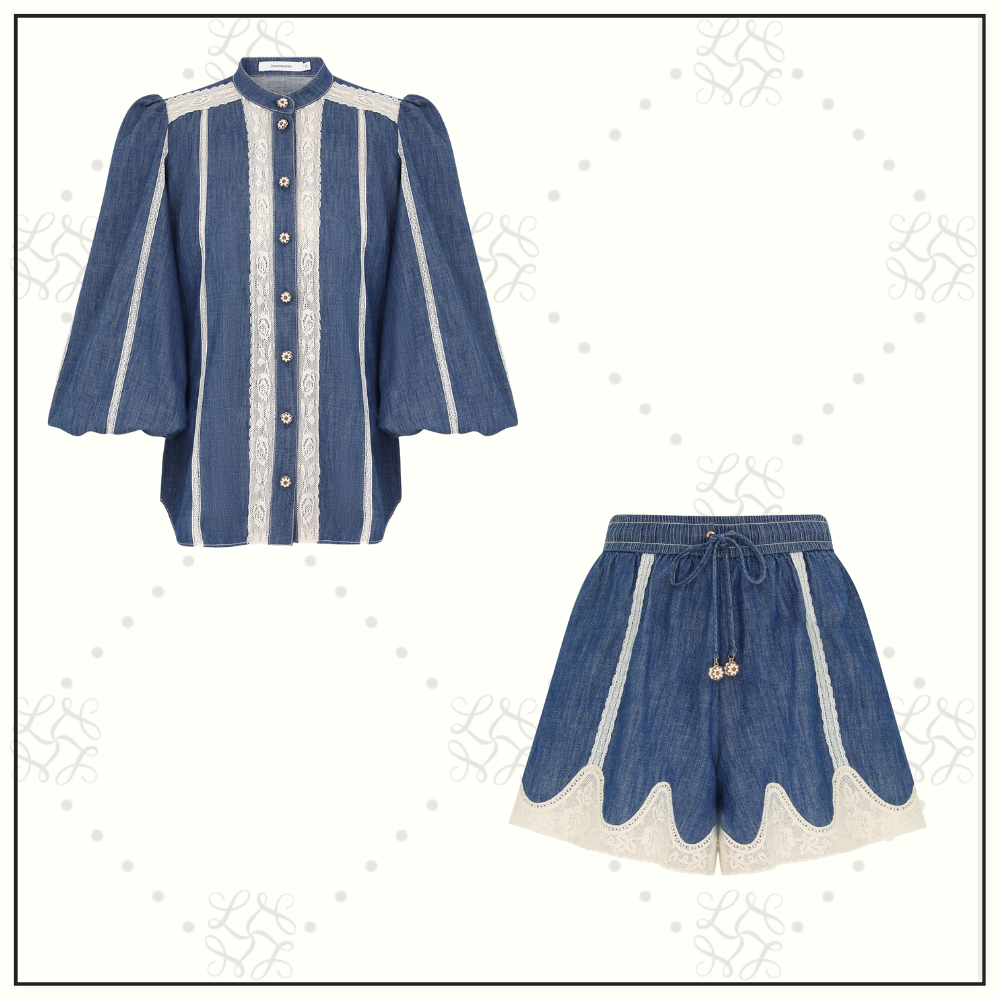 AWAKEN DENIM SHIRT & SHORT